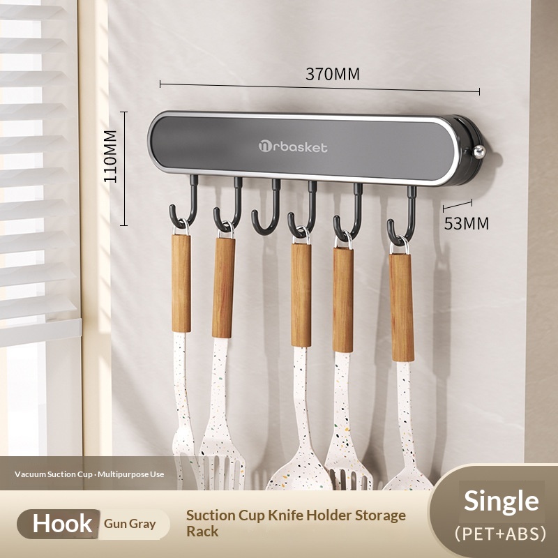 Multi-Functional Wall-Mounted Kitchen Knife Organizer 2