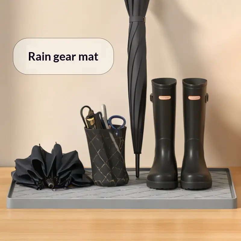 Multi-size Waterproof Silicone Mats For Kitchens And Bathrooms
