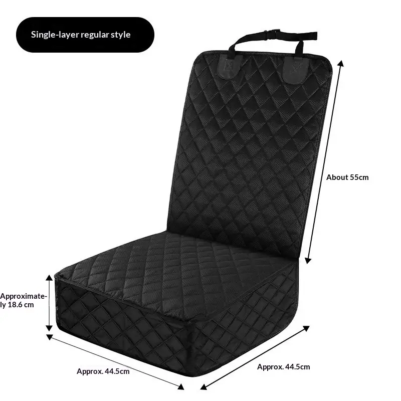 Waterproof And Stain-Resistant Pet Mat For Car Rear Seats