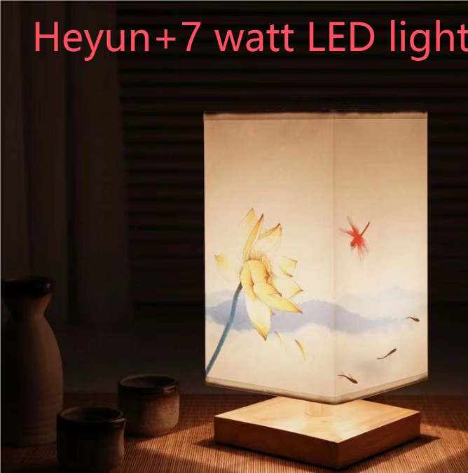 New Chinese Retro Style Bedside Night Light Warm — foto 10