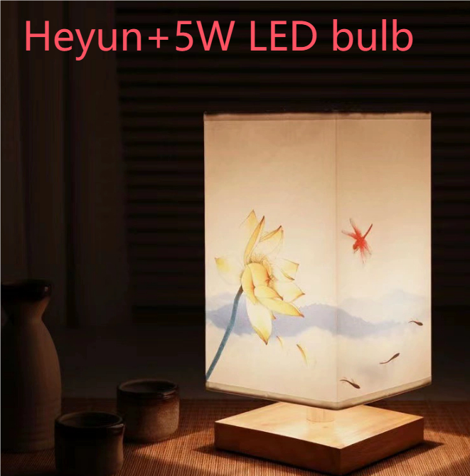 New Chinese Retro Style Bedside Night Light Warm — foto 16