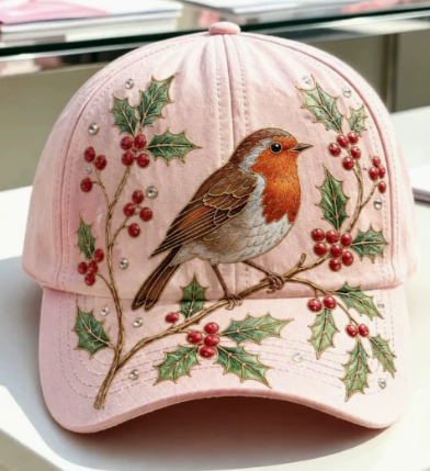 Printed Cap Peaked Cap Womens Korean-Style Printed Baseball Cap