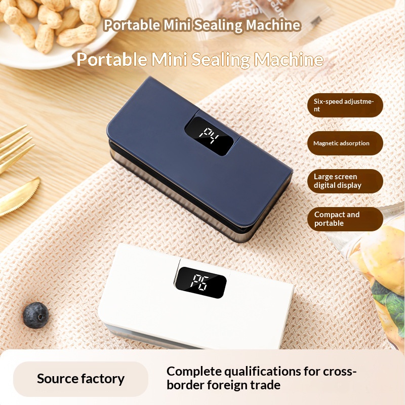 Rechargeable Sealer Mini Portable Ear-Pull Coffee Sealing Machine — foto 5