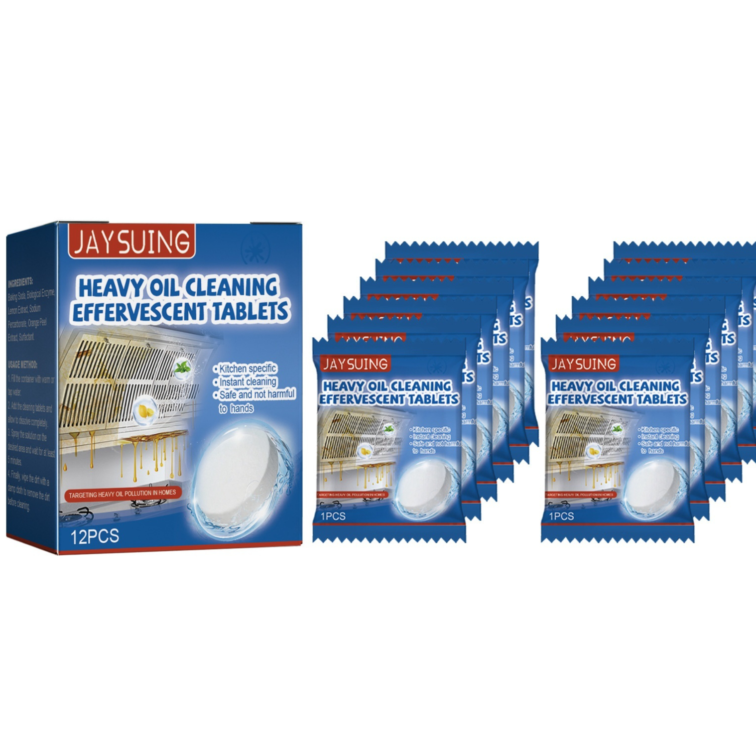 Kitchen Grease Cleaning Tablets 4