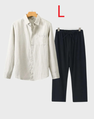 Linen Long Sleeve Shirt, picture 10 of 10