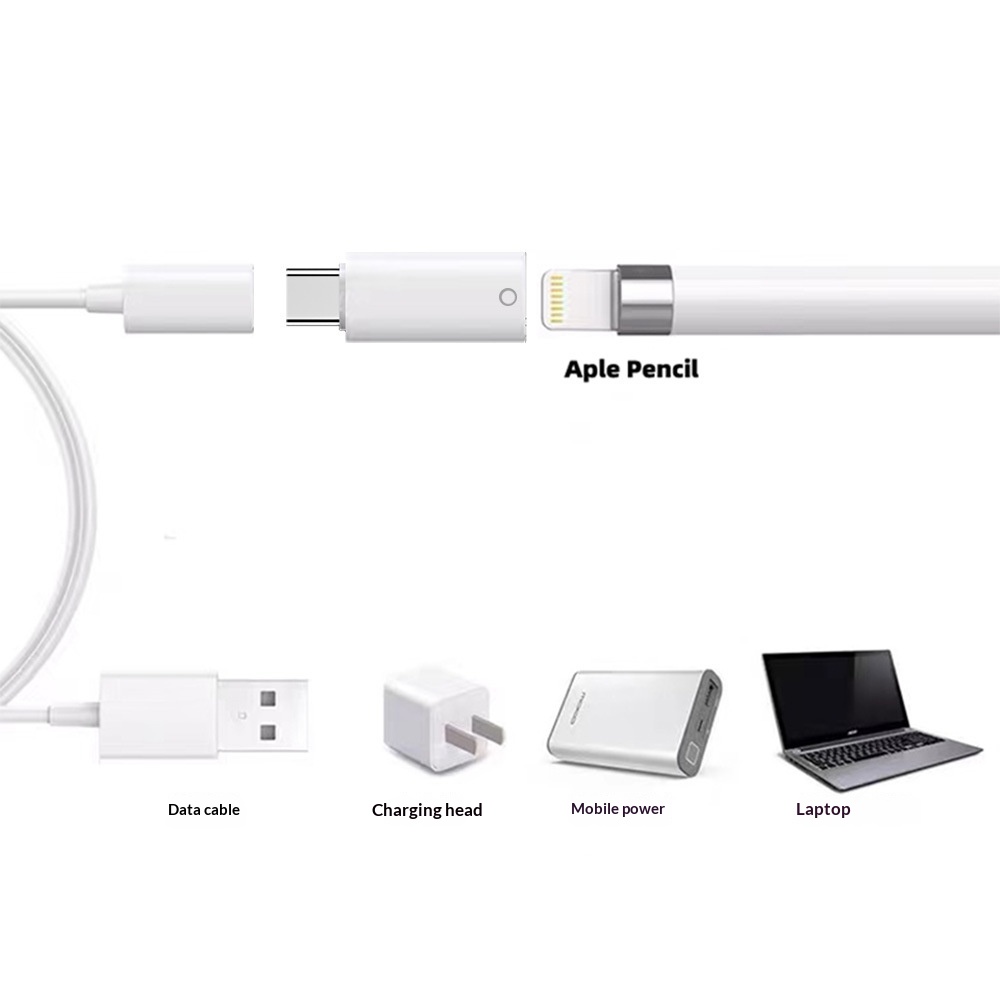 Stylus Adapter Automatically Connects Via Bluetooth And Charges