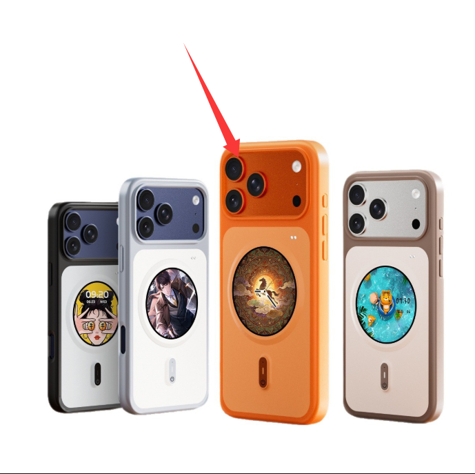 HD Round-Screen DIY Casting Phone Case 5