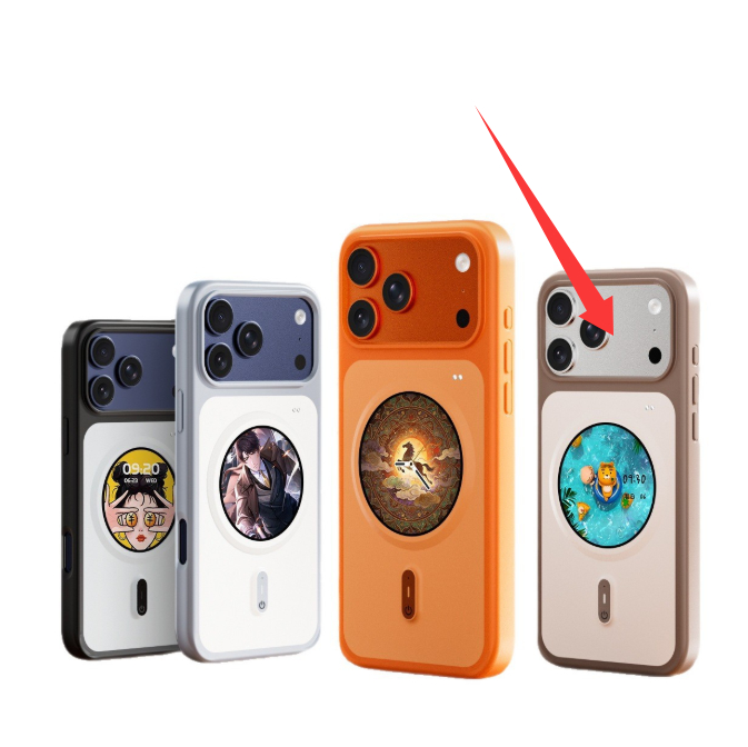 HD Round-Screen DIY Casting Phone Case 10