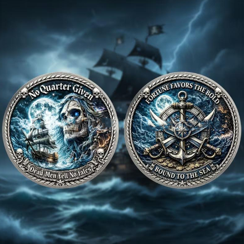 250th Anniversary Skull Of The Sea Challenge Commemorative Coin
