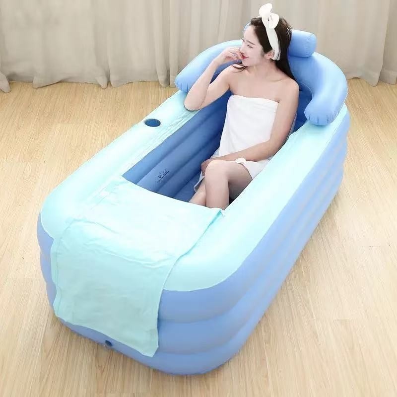 Plastic Foldable Indoor Wear-resistant Inflatable Bathtub
