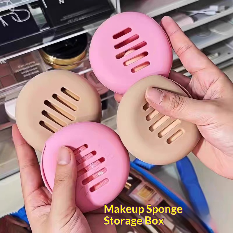 Beauty Blender Storage Bag Soft Silicone Dustproof And Breathable