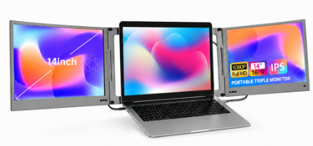 Multi-Screen Collaborative Office Monitor