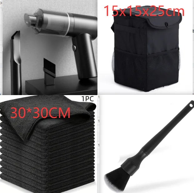 Wireless Car Vacuum Cleaner Portable Handheld High-power