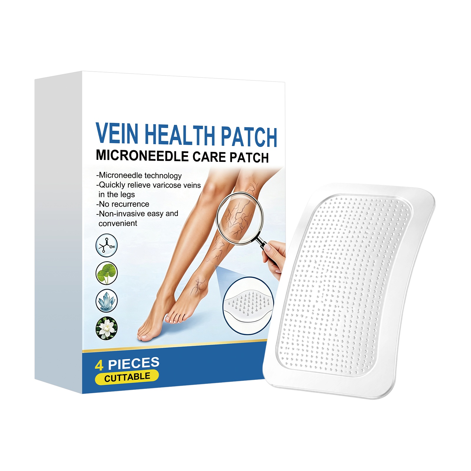 Micro-needle Nursing Patch For Leg Vein