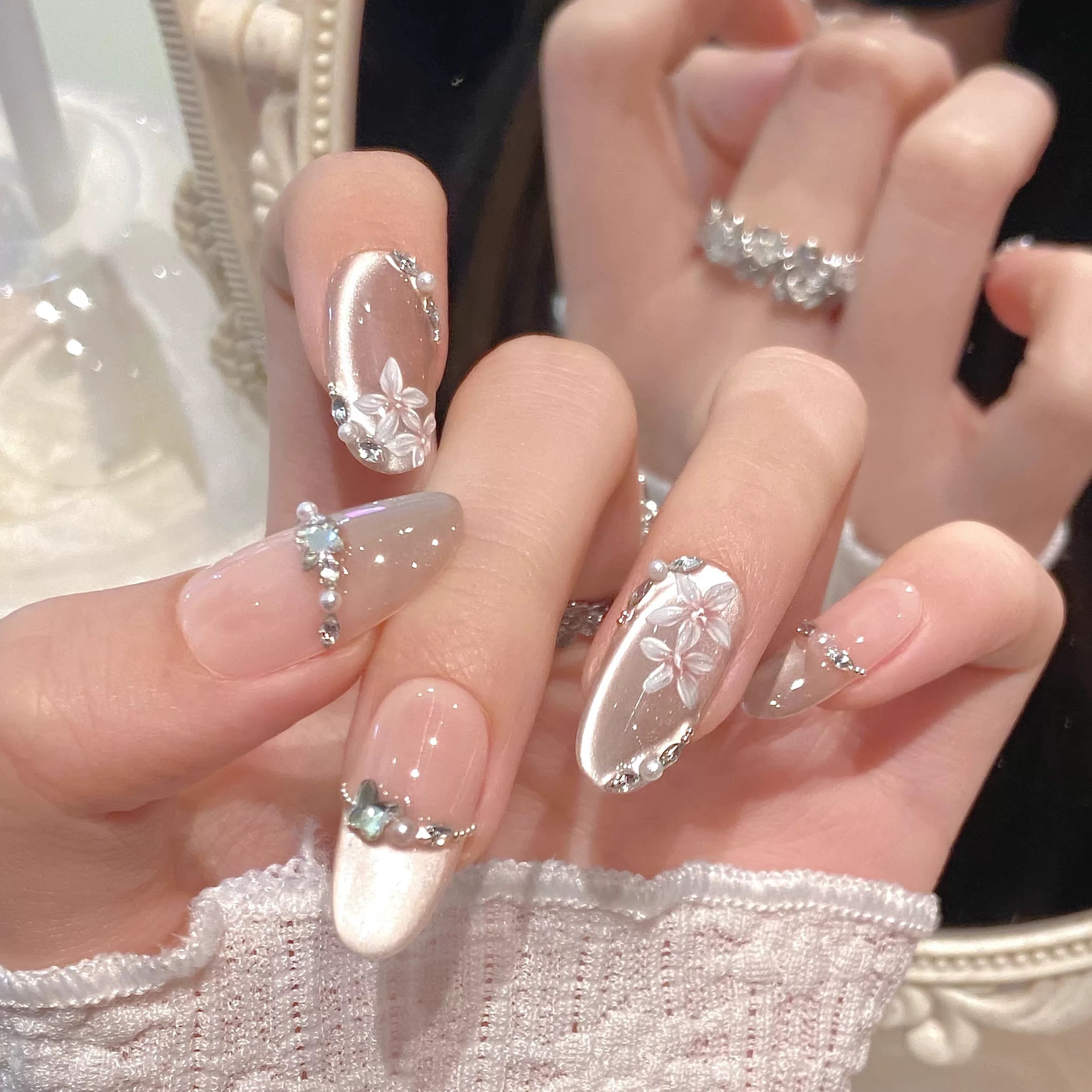 High End Fair Toning Purely Handmade Wearable Nails