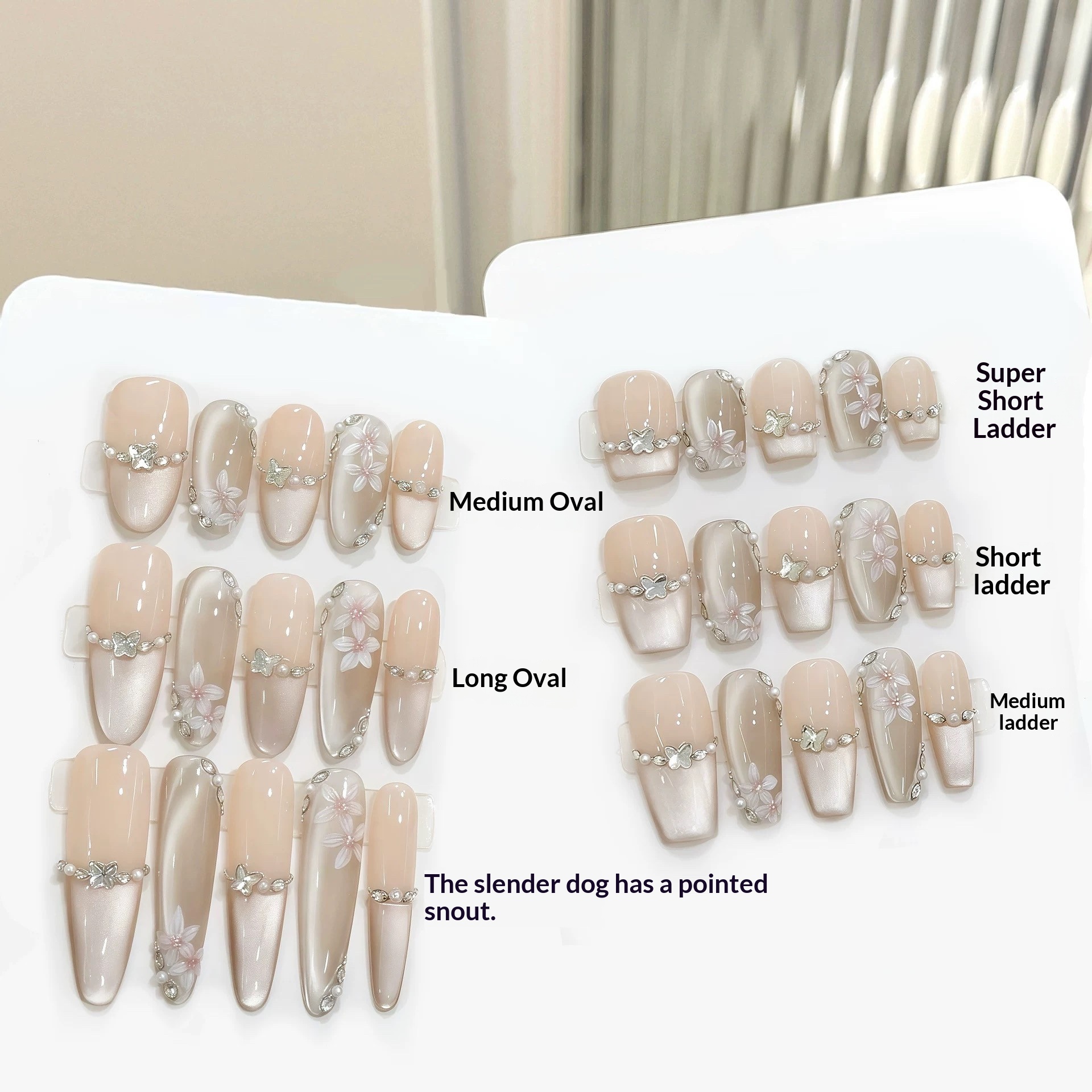 High End Fair Toning Purely Handmade Wearable Nails