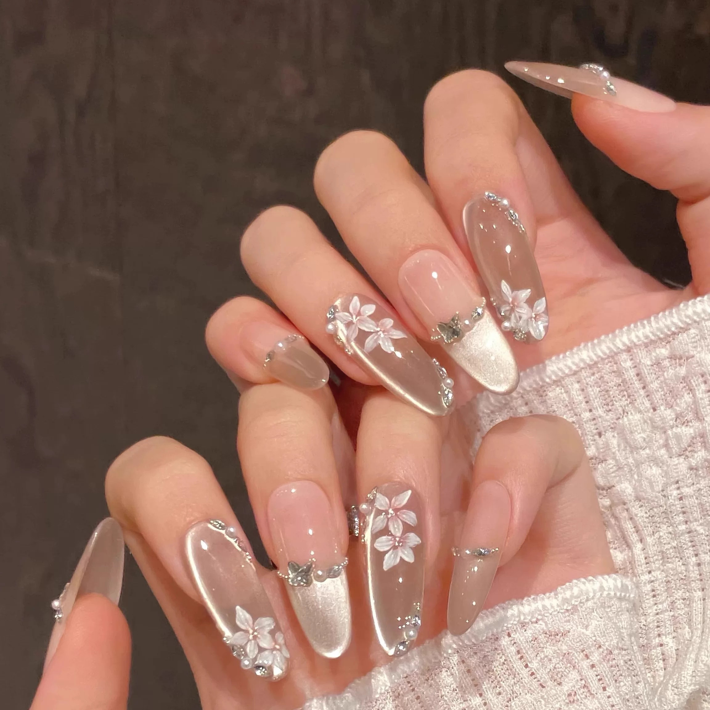 High End Fair Toning Purely Handmade Wearable Nails