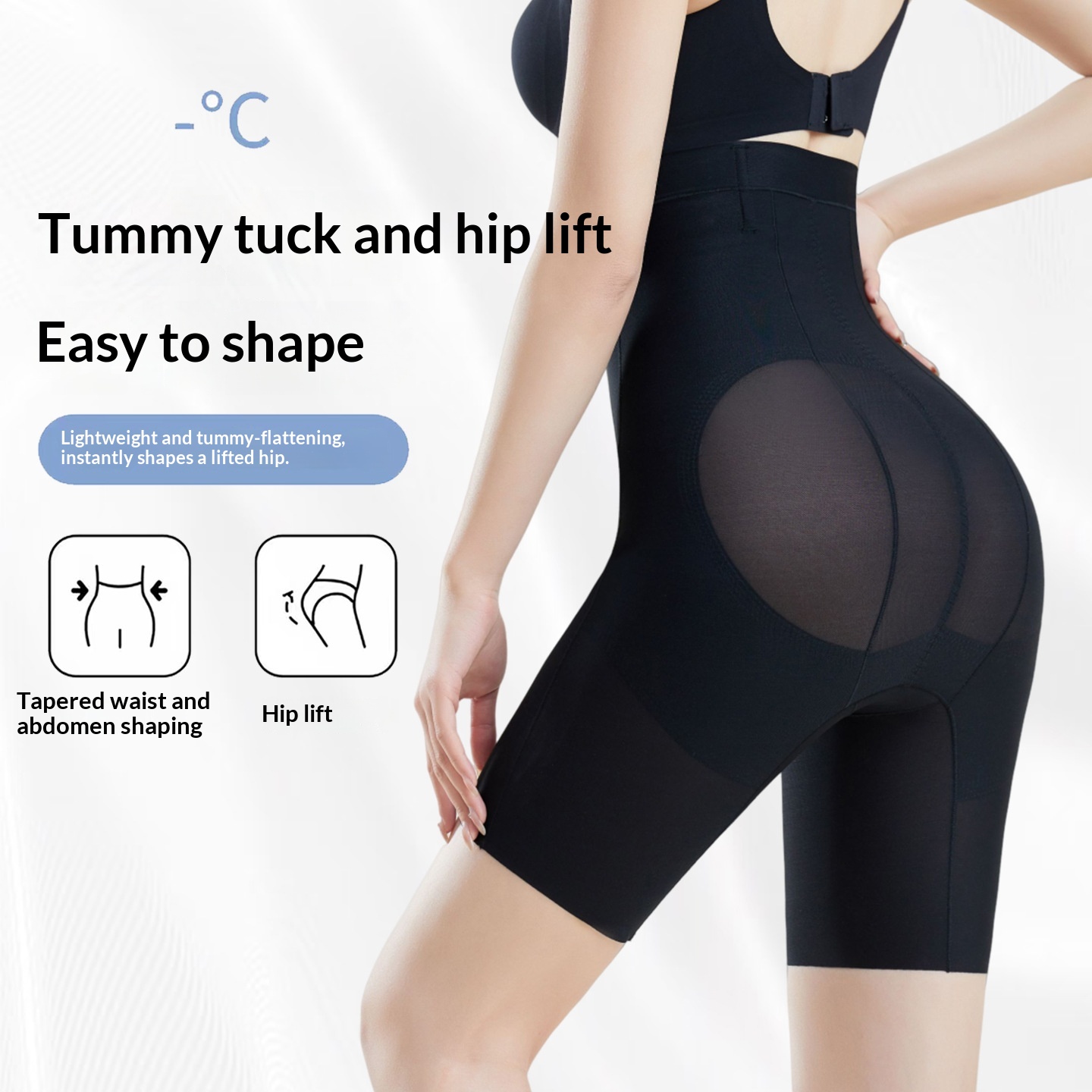 High-waisted Tummy-control Pants For WomenShaping And Slimming The Midsection