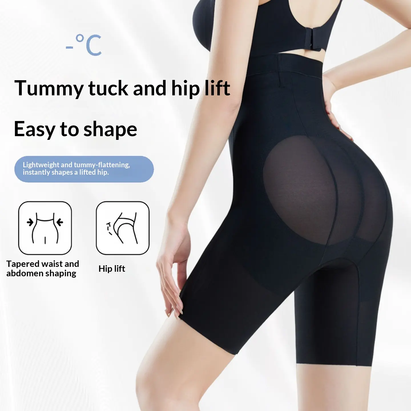High-waisted Tummy-control Pants For WomenShaping And Slimming
