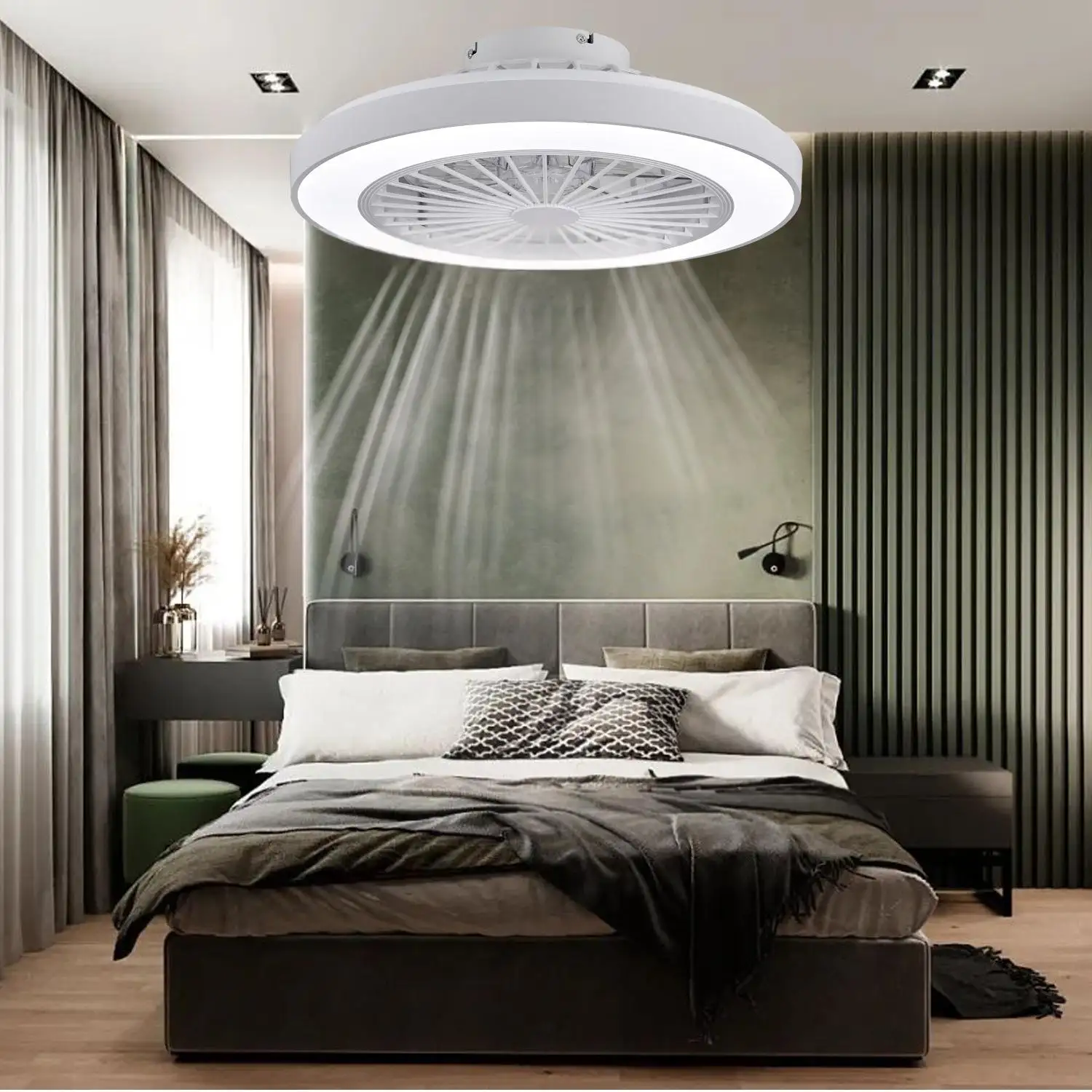 Ceiling Fan Lamp Living Room Restaurant