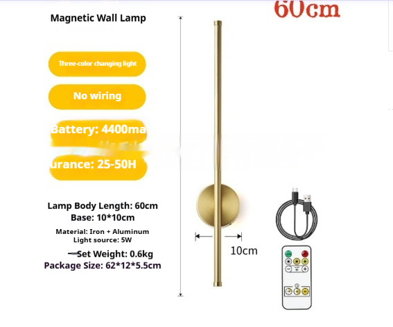 Creative Led Long Strip Wall Light — foto 5