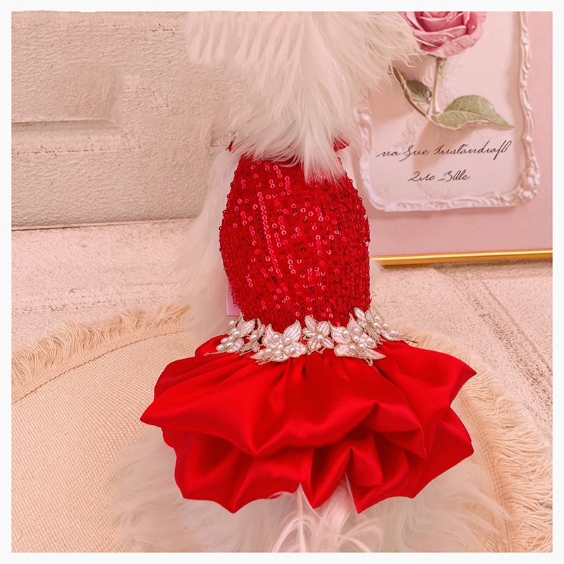 Maltese Dress Pet Dog Clothing 6