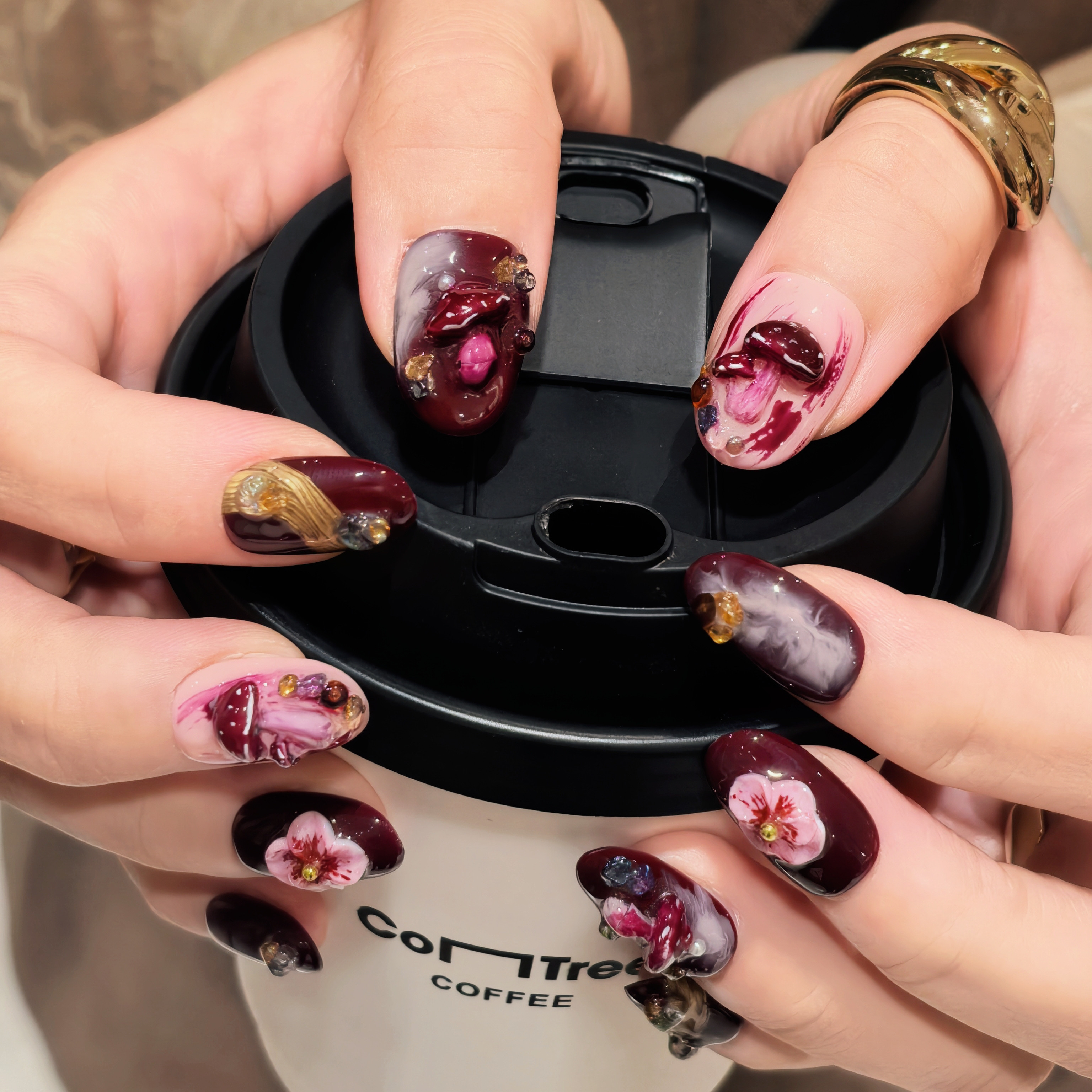 Handmade Wearable Nails, Short-style Nail Tips
