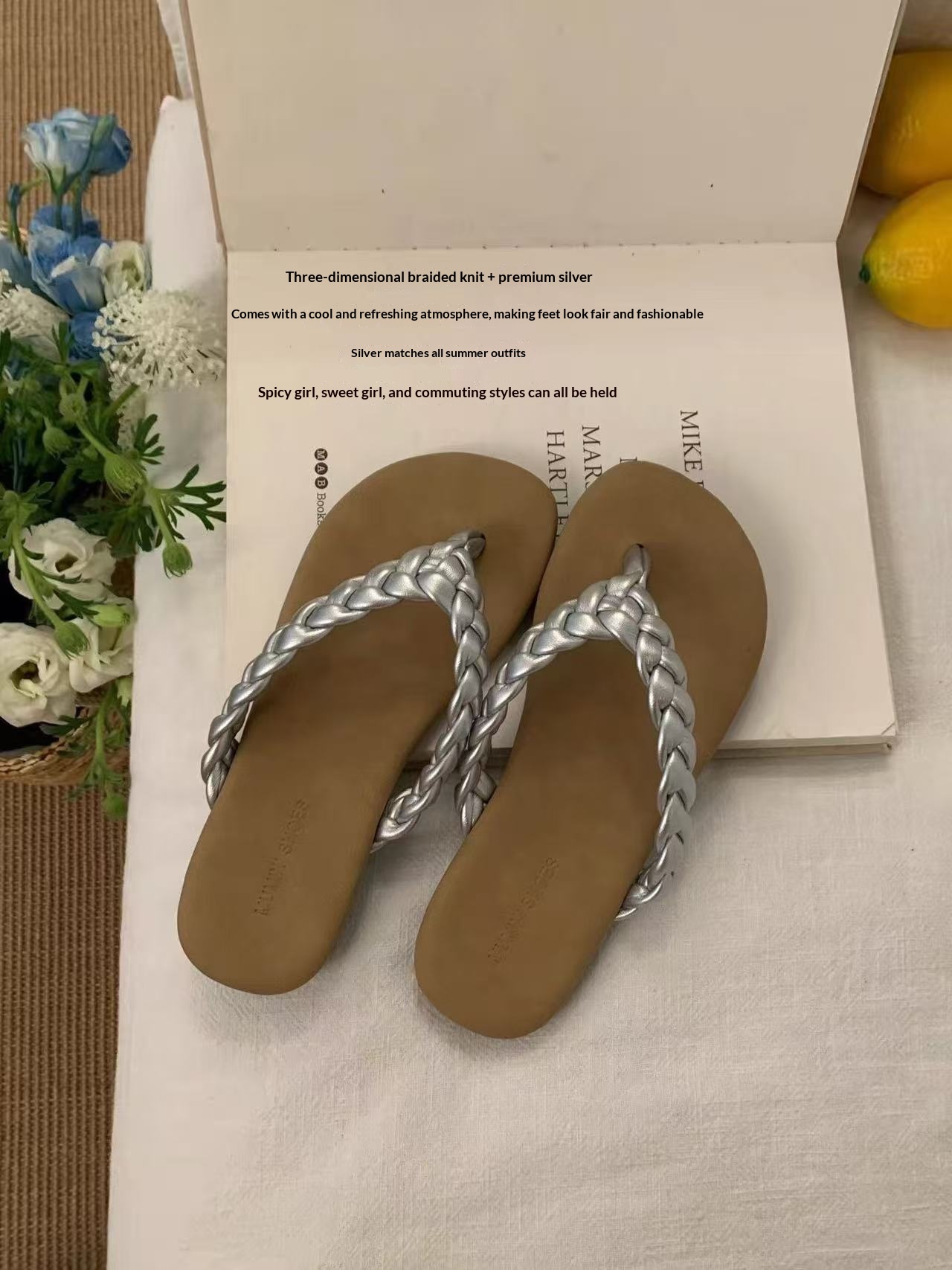 Woven Flip-Flops, picture 5 of 6