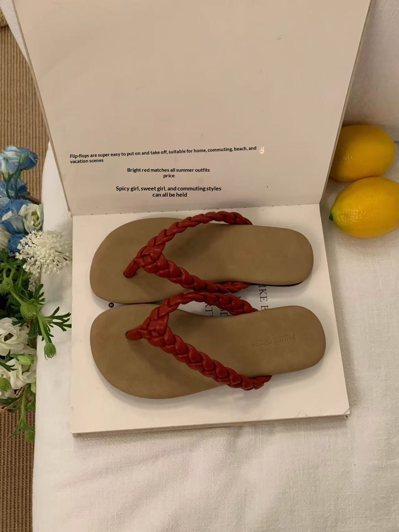 Woven Flip-Flops, picture 4 of 6