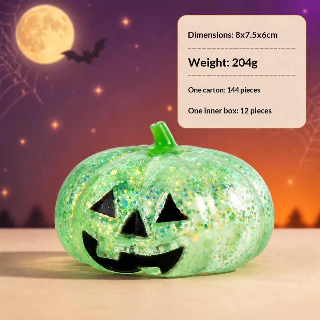 Halloween Gift Scary Dumpling Squeeze Toy With Bounceback 6