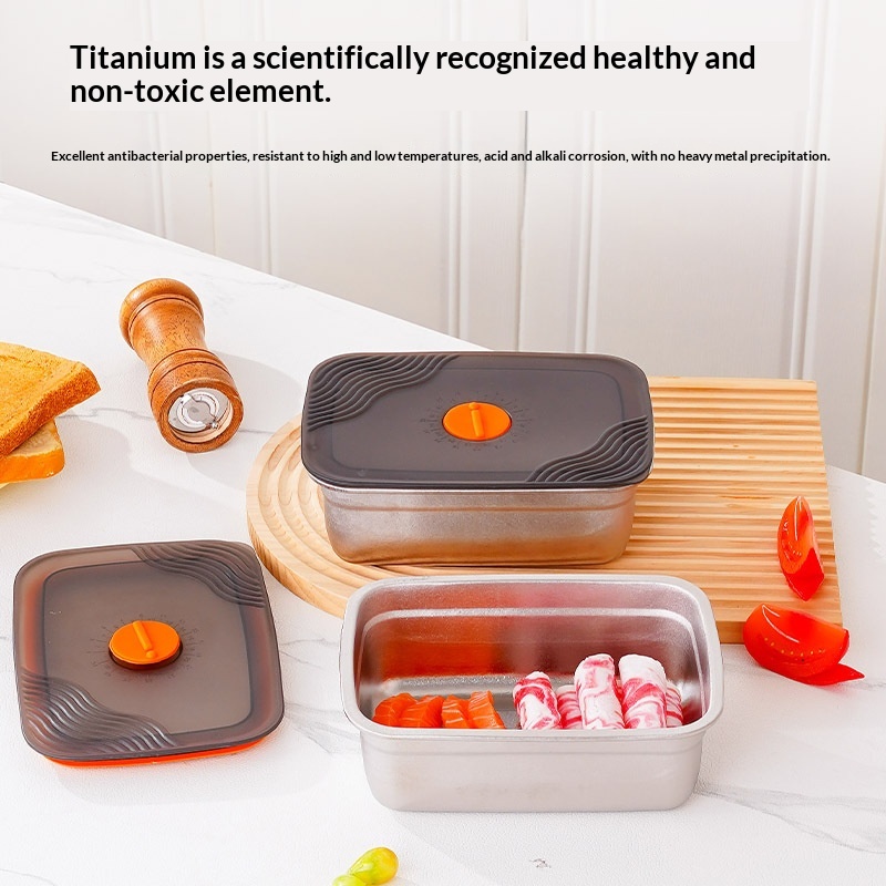 Freshness-preserving Multi-functional Lunch Box With Lid