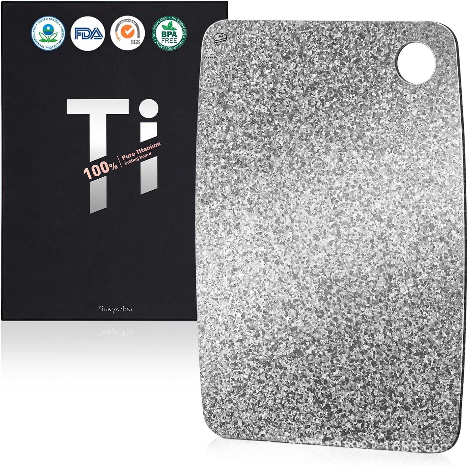 Mold-resistant Antibacterial Non-slip Pure Titanium Cutting Board
