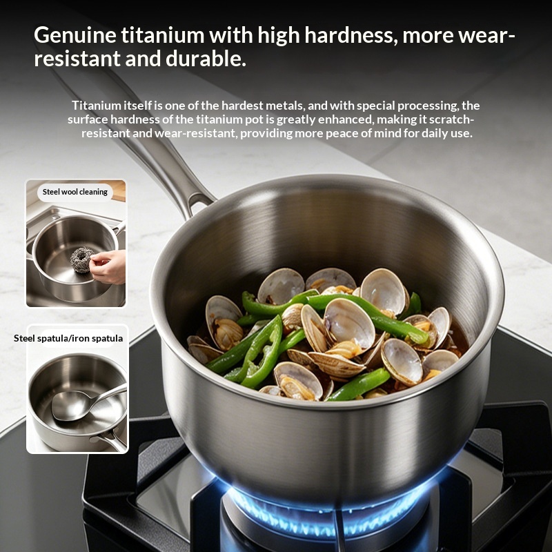 Non-stick Steamer Induction Cooker Pot Single-serving Stew Pot