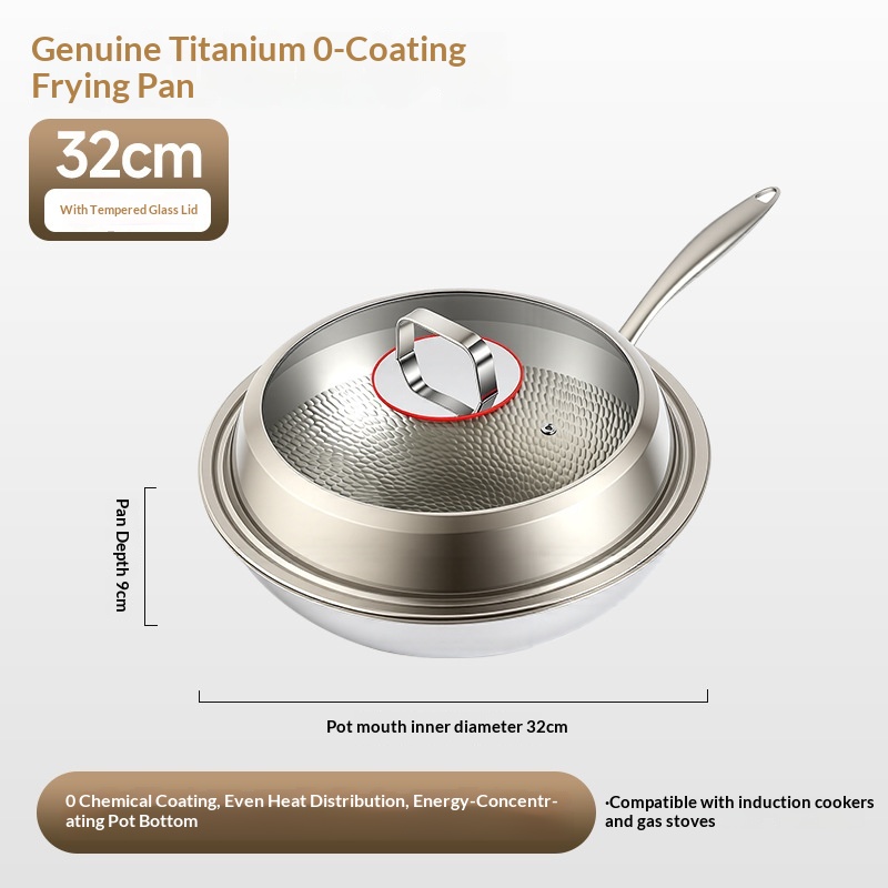 Non-stick-free Induction Cooktop Pot For Home Use
