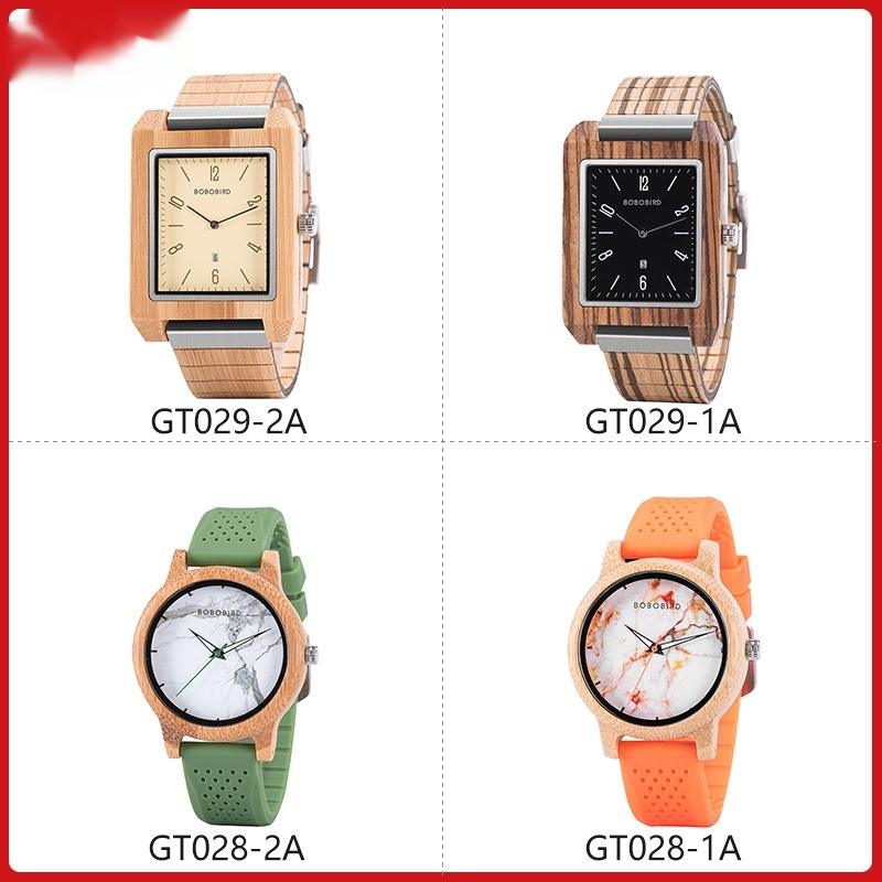 Wooden Watch Minimalist And Fresh-style Gift 9