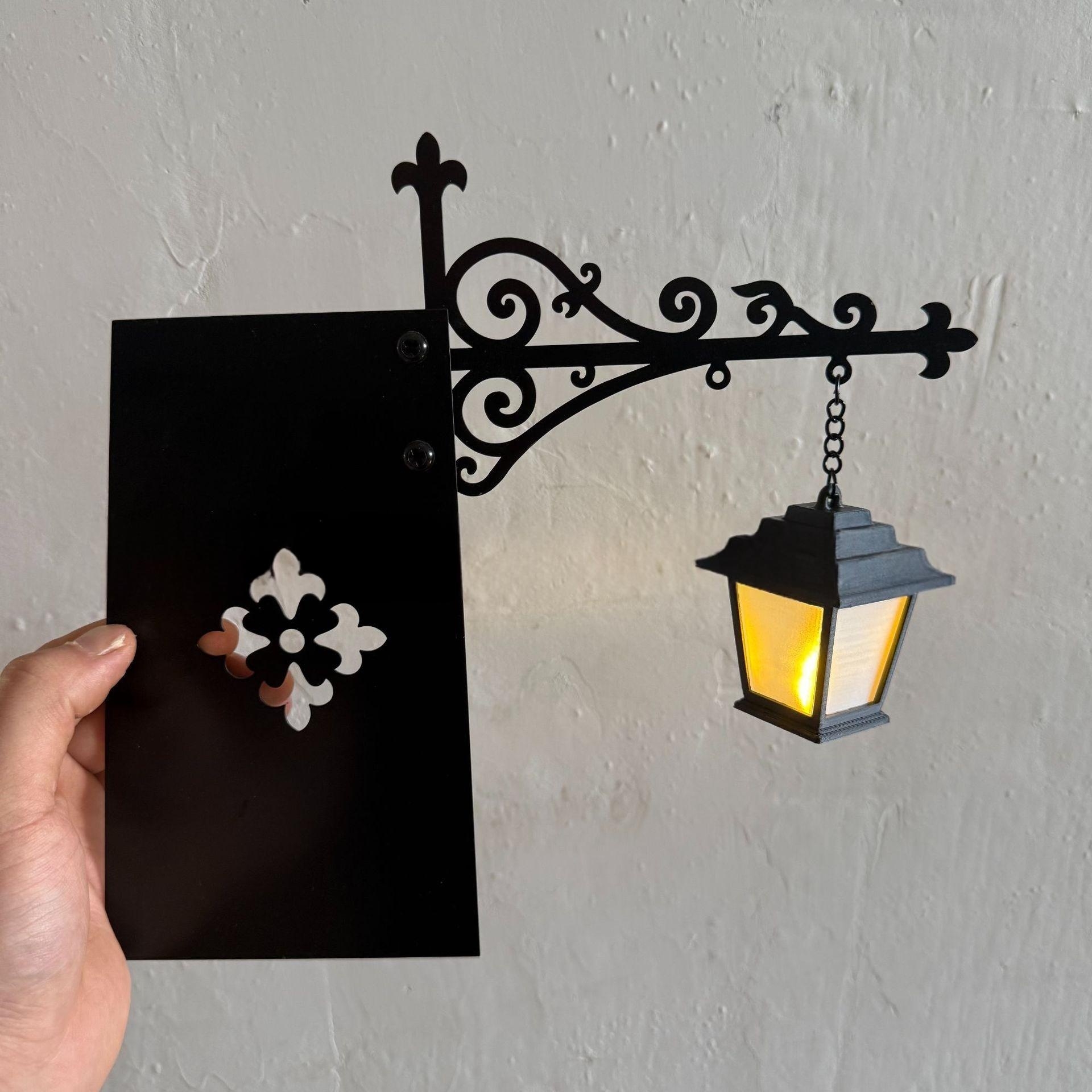 Lantern B style-23.5x25.5x5.5CM-1PCS