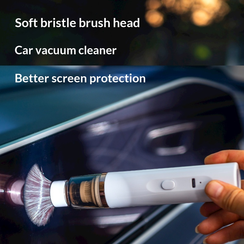 Soft-brush Wireless Car Handheld Vacuum