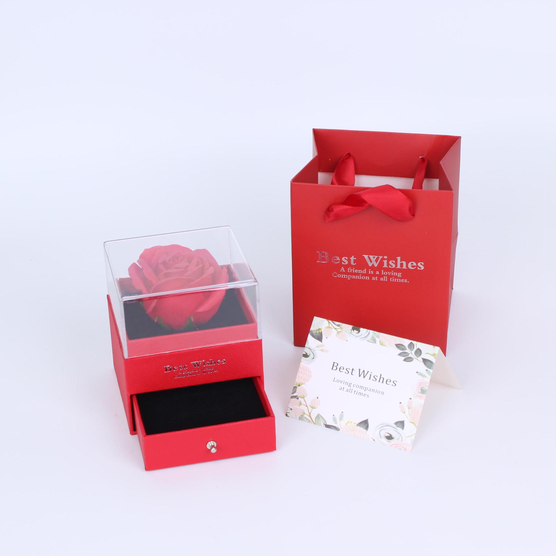 Creative Rose Lipstick Decorative Gift Box