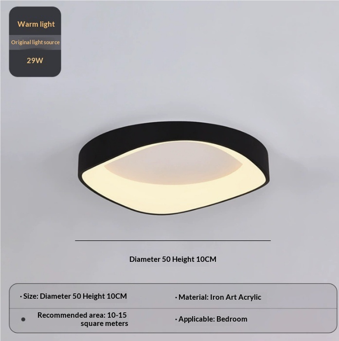 Mid-ancient Full Spectrum Bedroom Study Intelligent Ceiling Lamp