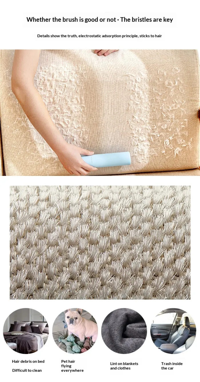 Reusable Pet Hair Remover Brush - detail photo 17