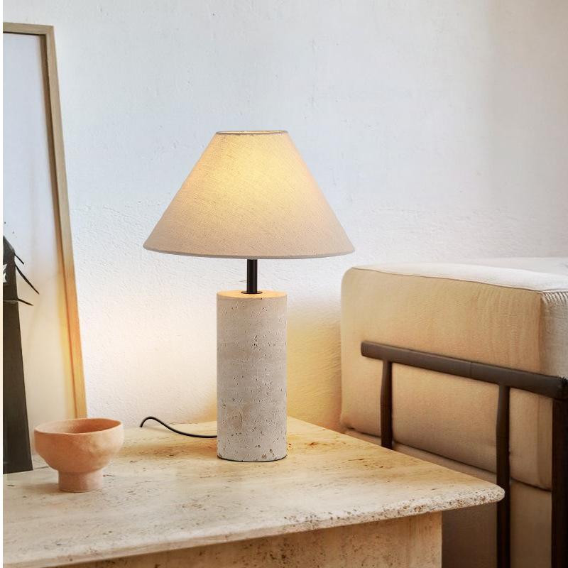Vintage Stone Table Lamp, picture 2 of 4