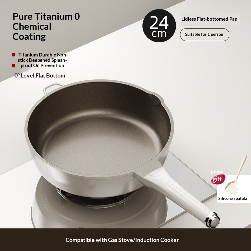 Nonstick Frying Pan Electric And Gas Stove Compatible Cooking Wok For Home Use — foto 8