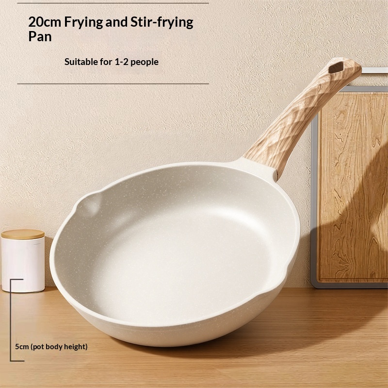 Nonstick Frying Pan Electric And Gas Stove Compatible Cooking Wok For Home Use — foto 4