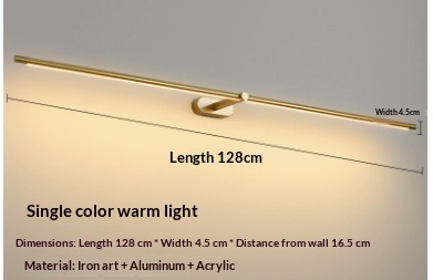 Lampe de vanité simple, table de maquillage, salle de bains, miroir, armoire – Image 4
