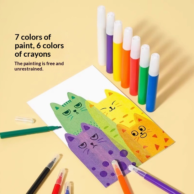 Colorful Bookmark Birthday Gift Greeting Card Toy Scratch-off