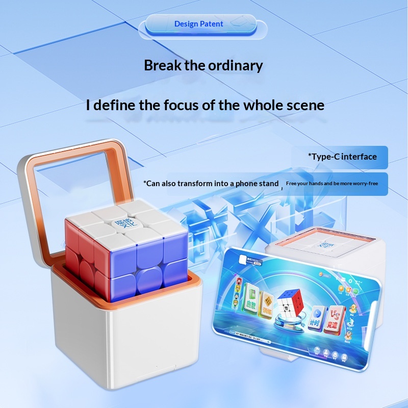 Positioning Gyroscope Magnetic Core Intelligent Battle Competition Rubik's Cube