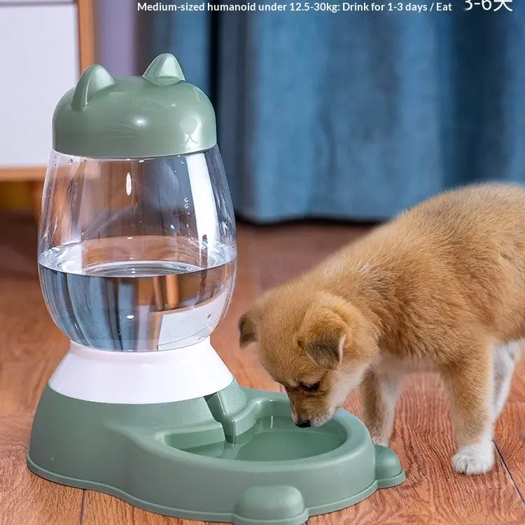 Automatic Pet Feeder, Large-Capacity Pet Bowl