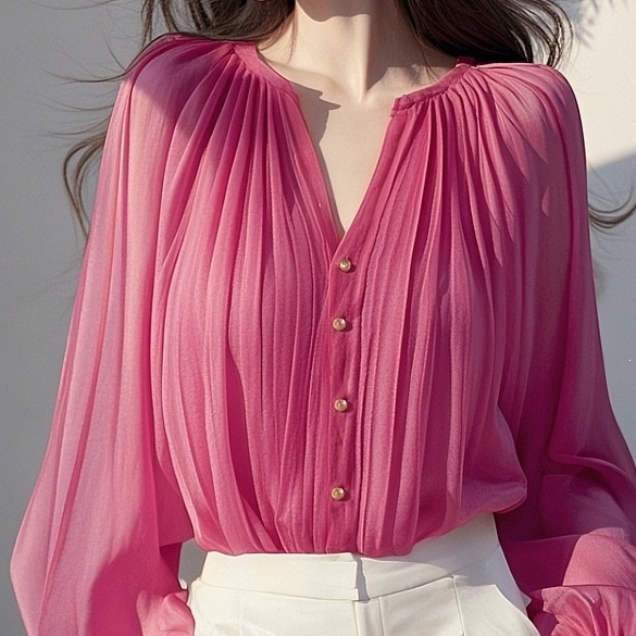 Fashionable Chiffon Blouse For Women