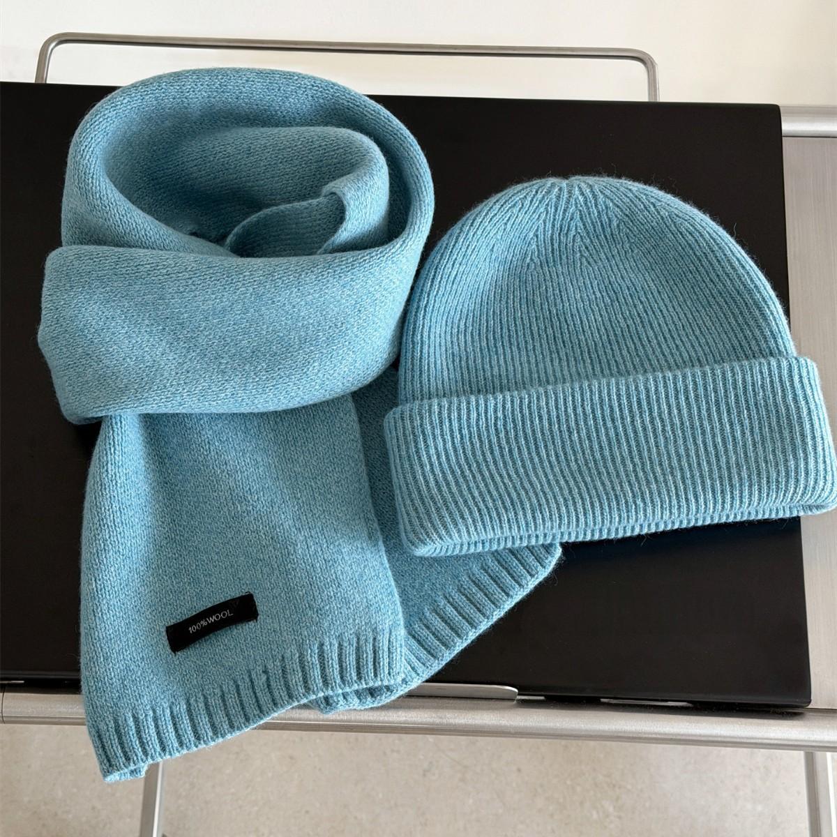 Bonnet tricoté double couche pour femmes, chapeau chaud et extensible – Image 4