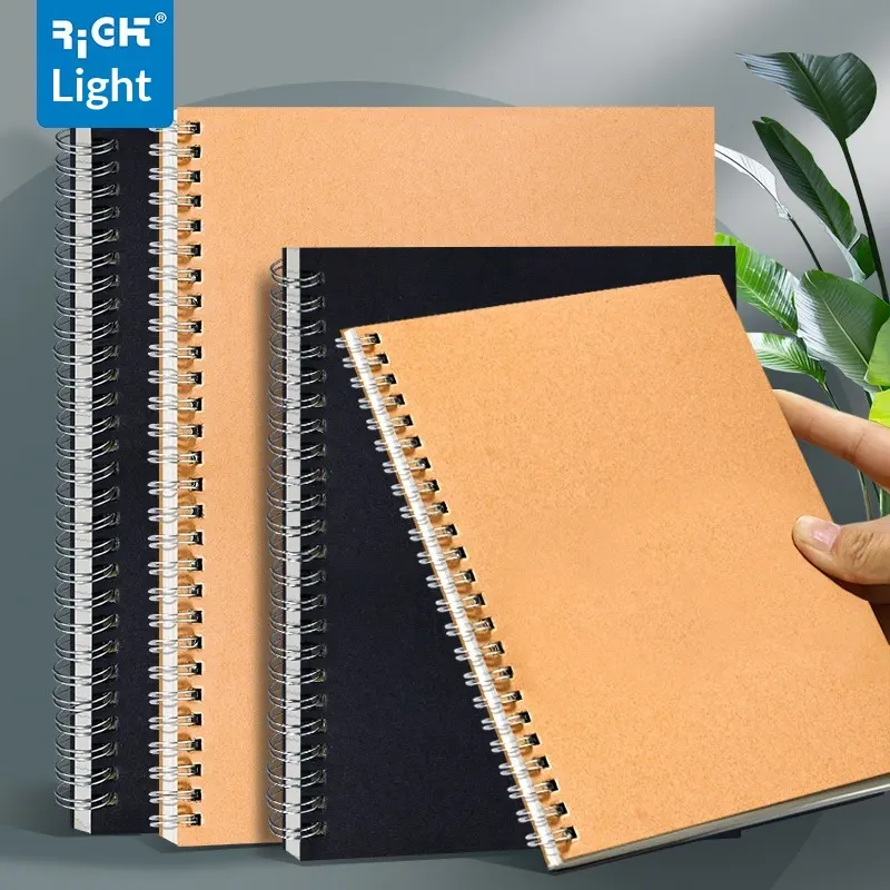 Simple A5 Kraft Paper Notebook